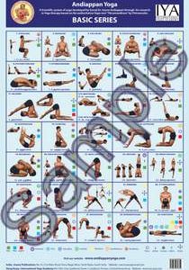 Andiappan Yoga Basic Series Wall Chart