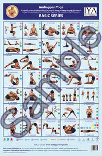 Andiappan Yoga Basic Series Wall Chart