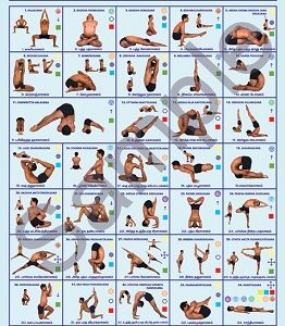 Andiappan Yoga Advanced Series Wall Chart