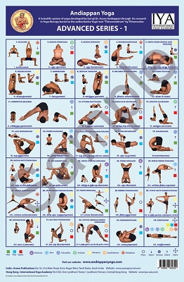 Andiappan Yoga Advanced Series Wall Chart