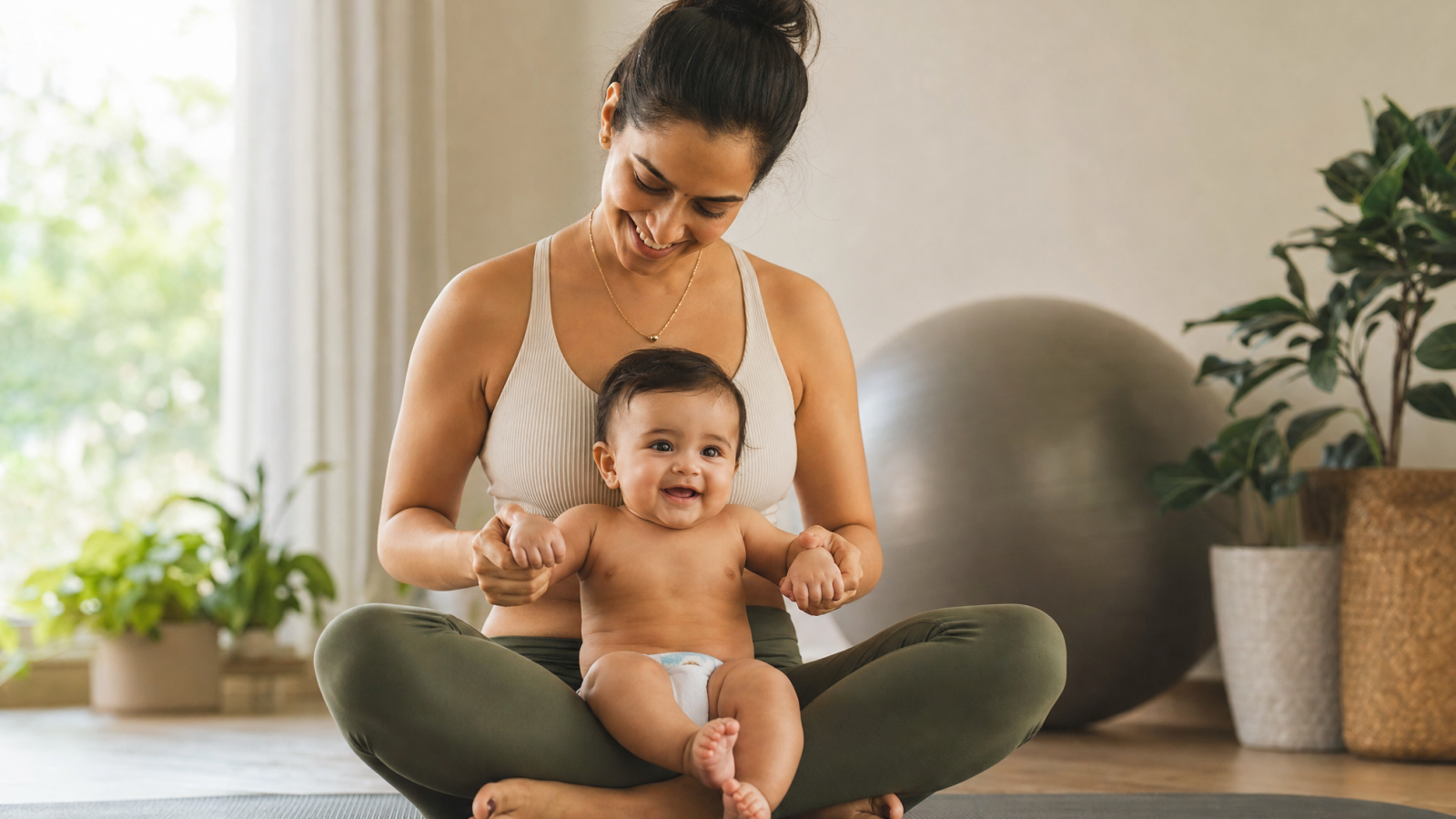 Novant Health group offering “Mommy-baby yoga” in baby’s 1st year